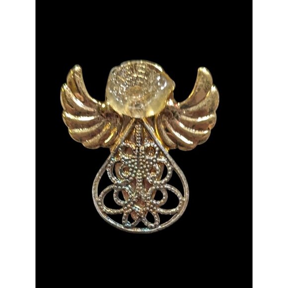 Vintage Y2K 2004 Second Earth Guardian Angel Pin - Picture 1 of 4